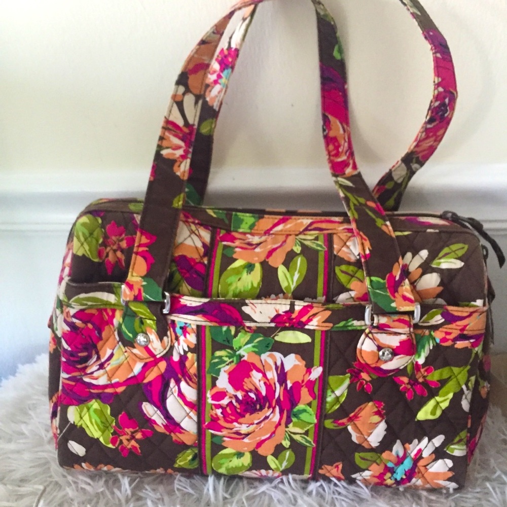Vera Bradley Quilted  Satchel